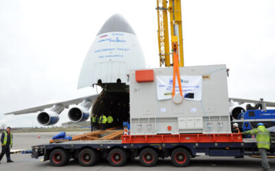 Antonov 124 charter flight from UK to Nigeria